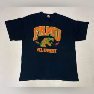 FAMU Rattlers Florida A&M University Alumni Graphic T-shirt Men XL Black